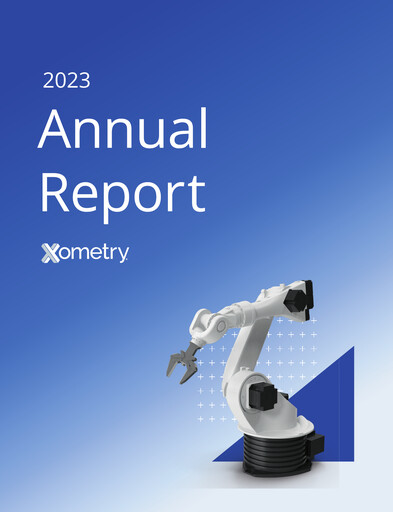 Miniature Xometry Rapport annuel 2023