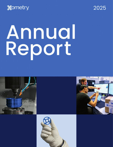 Miniature Xometry Rapport annuel 2025