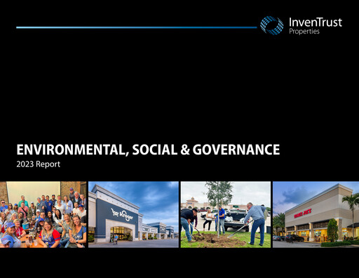 Thumbnail InvenTrust Properties ESG Report 2023