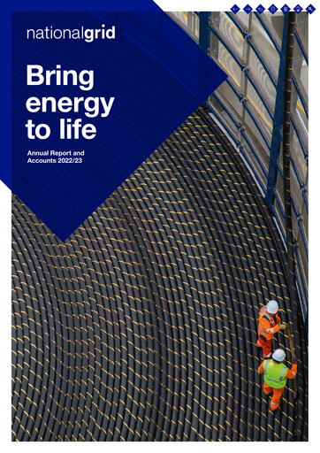 Thumbnail National Grid Annual Report 2022-2023