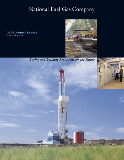 Thumbnail National Fuel Gas
 Annual Report 2000