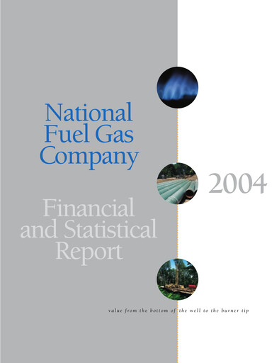 Vorschaubild National Fuel Gas
 Finanzbericht 2004