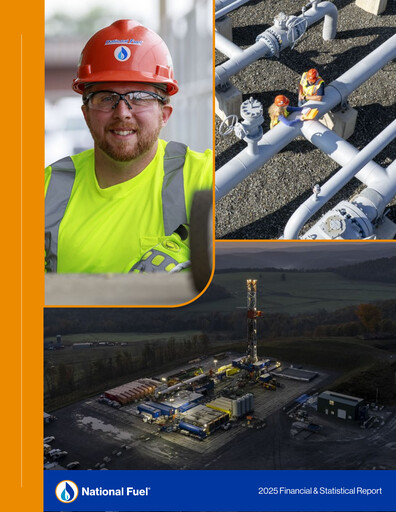 Miniature National Fuel Gas
 Rapport financier 2025