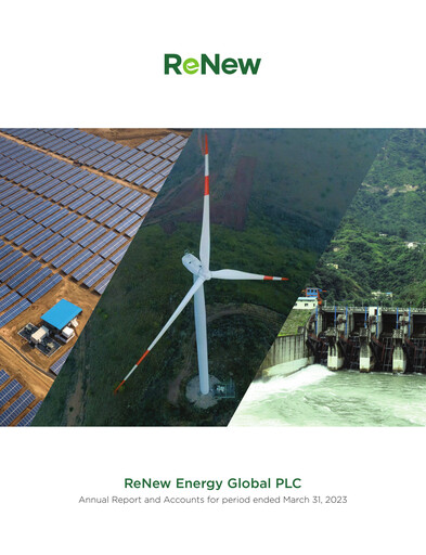 Thumbnail ReNew Power Annual Report fy2023