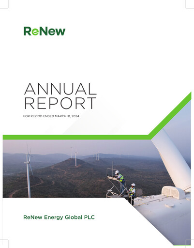 Thumbnail ReNew Power Annual Report fy2024