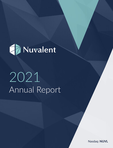 Vorschaubild Nuvalent Jahresbericht 2021