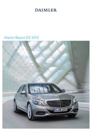 Thumbnail Mercedes-Benz Half-year Report 2013-h1