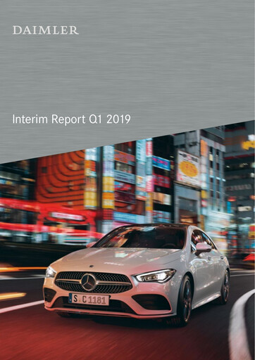 Thumbnail Mercedes-Benz Quarterly Report 2019-q1