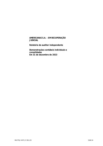 Miniature Americanas Bilan financier 2023