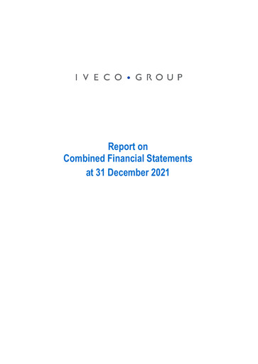 Thumbnail Iveco Group Financial Statement 2021