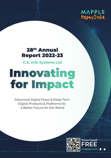 Thumbnail MapmyIndia Annual Report 2022-2023