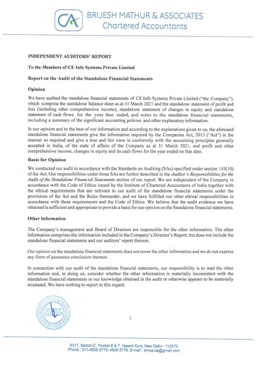 Thumbnail MapmyIndia Financial Statement 2021