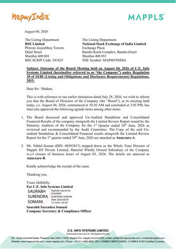 Thumbnail MapmyIndia Quarterly Report 2026-q1