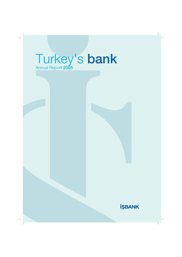 Thumbnail Türkiye Is Bankasi Annual Report 2005