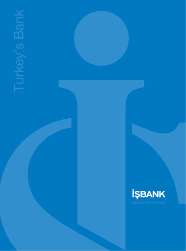 Thumbnail Türkiye Is Bankasi Annual Report 2007
