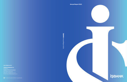 Thumbnail Türkiye Is Bankasi Annual Report 2015