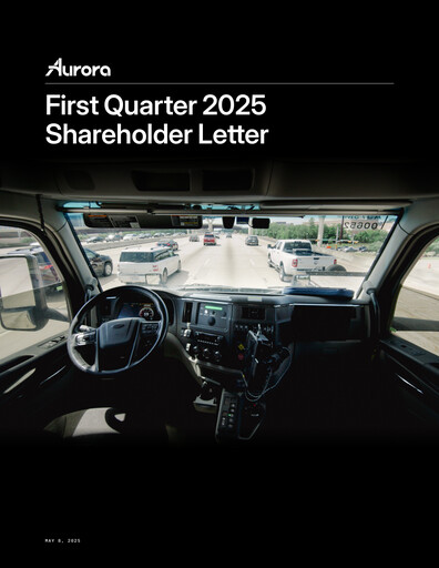 Thumbnail Aurora Innovation Quarterly Report 2025-q1