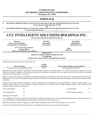 Vorschaubild CCC Intelligent Solutions Quartalsbericht 2025-q2