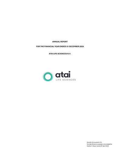 Thumbnail atai Life Sciences Financial Statement 2024