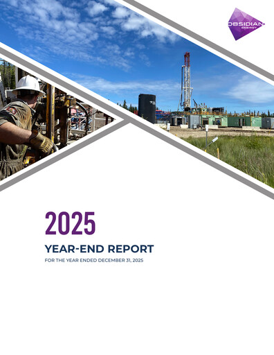 Thumbnail Obsidian Energy Financial Statement 2025
