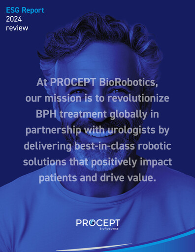 Vorschaubild PROCEPT BioRobotics ESG-Bericht 2024