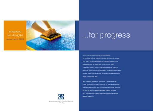 Thumbnail CIMB Group Annual Report 2003