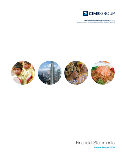 Thumbnail CIMB Group Financial Statement 2009