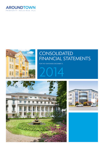 Thumbnail Aroundtown Financial Statement 2014