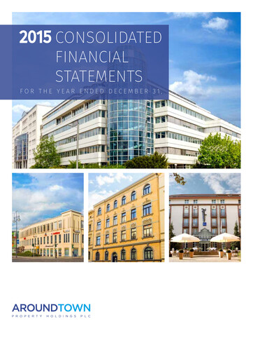 Thumbnail Aroundtown Financial Statement 2015