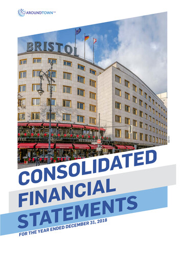 Thumbnail Aroundtown Financial Statement 2018