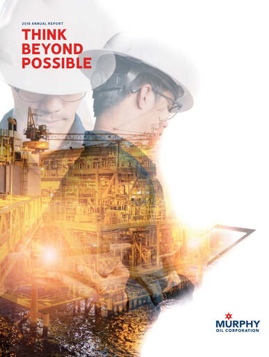 Thumbnail Murphy Oil
 Annual Report 2018