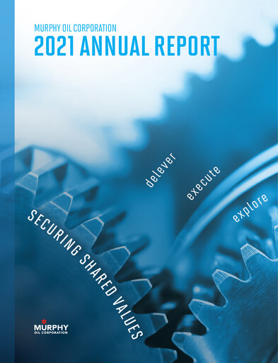 Thumbnail Murphy Oil
 Annual Report 2021