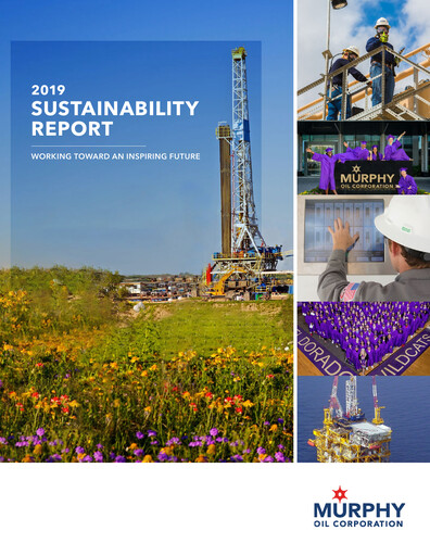 Thumbnail Murphy Oil
 Sustainability Report 2018