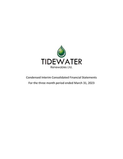 Vorschaubild Tidewater Renewables Quartalsbericht 2023-q1