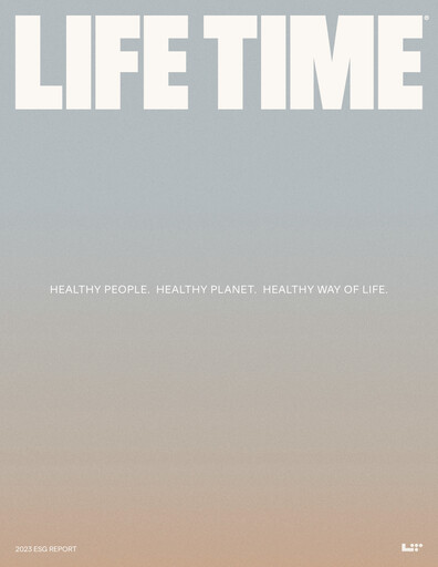 Vorschaubild Life Time Group ESG-Bericht 2022