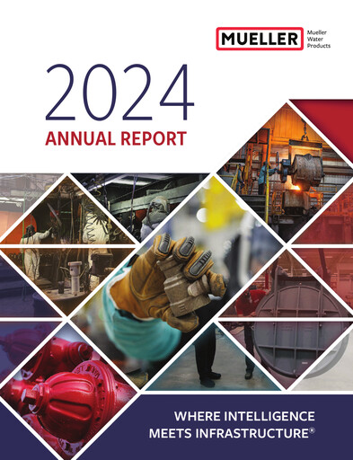 Thumbnail Mueller Water Products
 Annual Report 2024