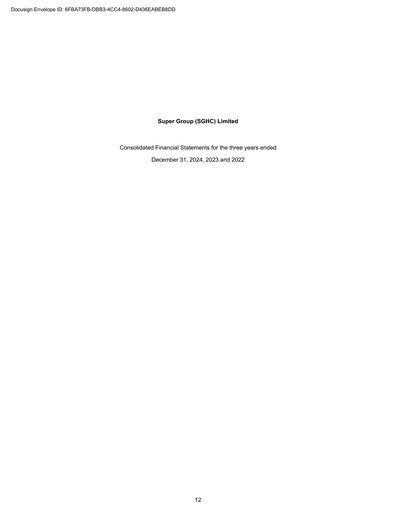 Thumbnail Super Group Financial Statement 2024