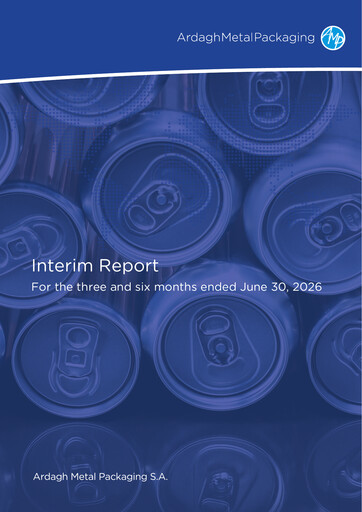 Thumbnail Ardagh Metal Packaging Half-year Report 2026-h1