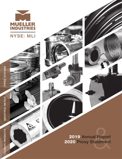 Thumbnail Mueller Industries
 Annual Report 2019