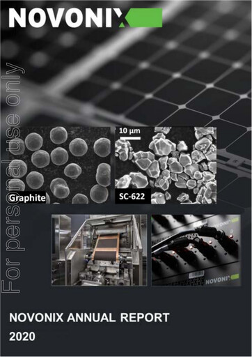 Thumbnail Novonix Annual Report 2020