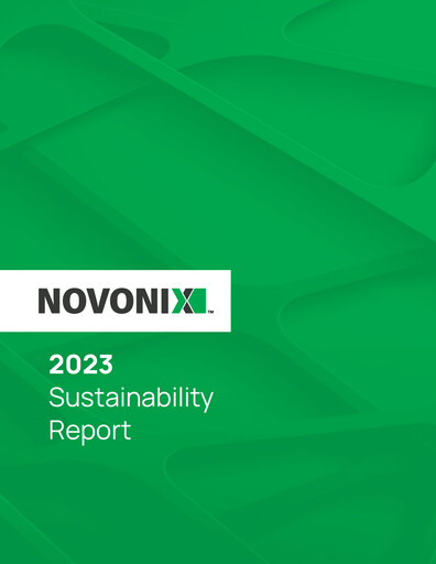 Thumbnail Novonix Sustainability Report 2023