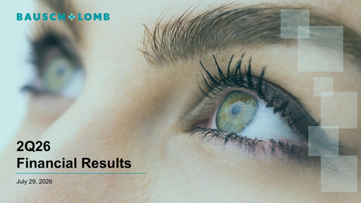 Thumbnail Bausch + Lomb Quarterly Report 2026-q2
