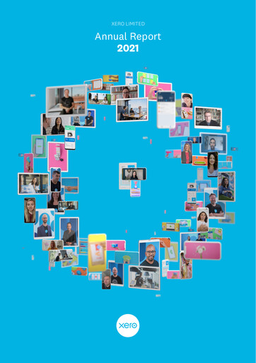 Thumbnail Xero Annual Report 2021