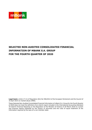 Thumbnail mBank Quarterly Report 2020-q4