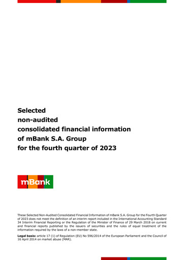 Thumbnail mBank Quarterly Report 2023-q4
