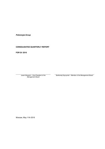 Thumbnail Polenergia Quarterly Report 2016-q1