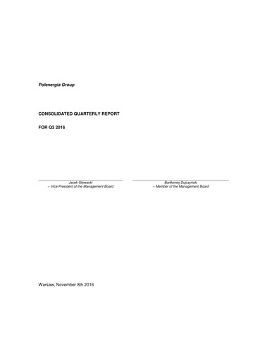 Thumbnail Polenergia Quarterly Report 2016-q3