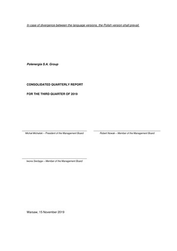 Thumbnail Polenergia Quarterly Report 2019-q3