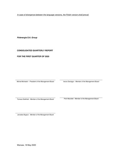 Thumbnail Polenergia Quarterly Report 2020-q1