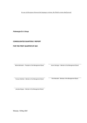 Thumbnail Polenergia Quarterly Report 2021-q1